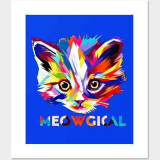 Meowgical Posters and Art